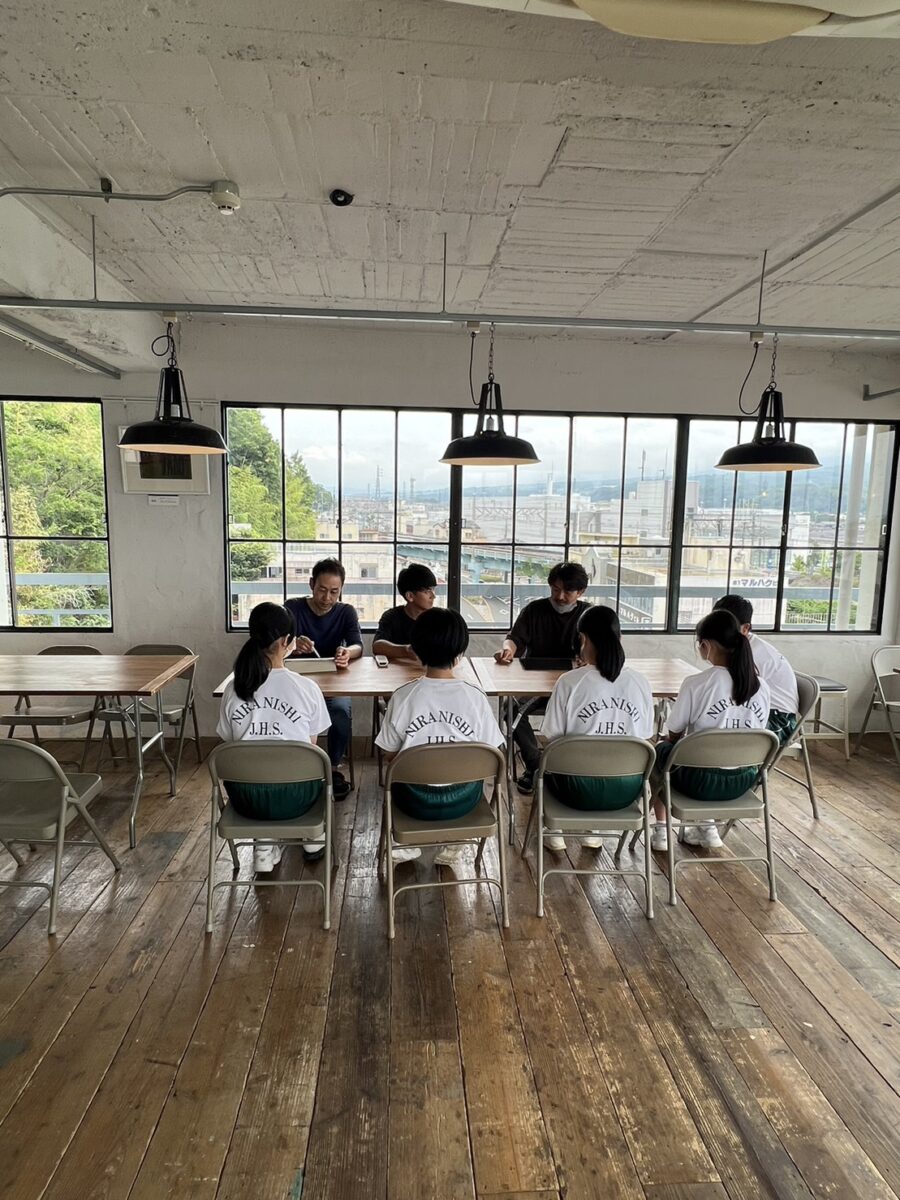 職場体験の受け入れ