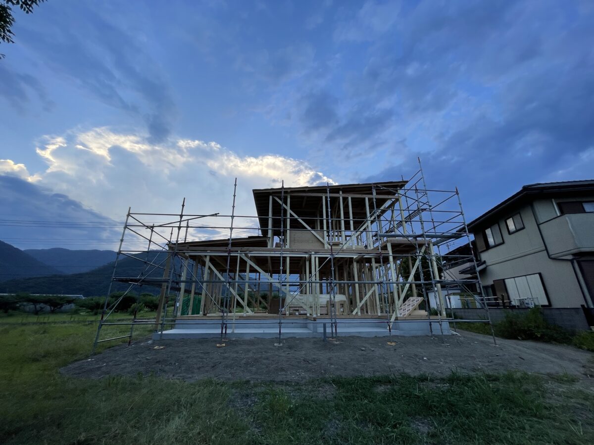 深澤邸解体新書～上棟編