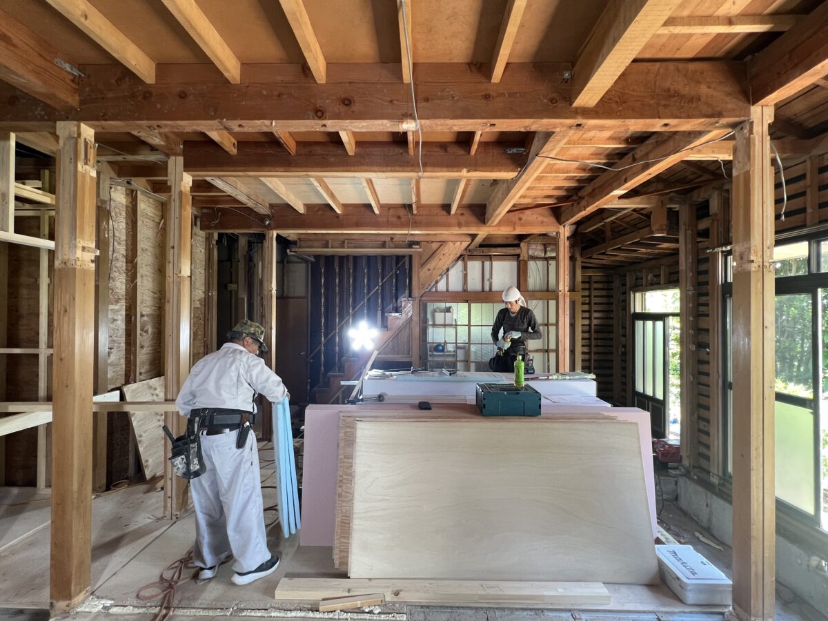 長坂の家リノベスタート！