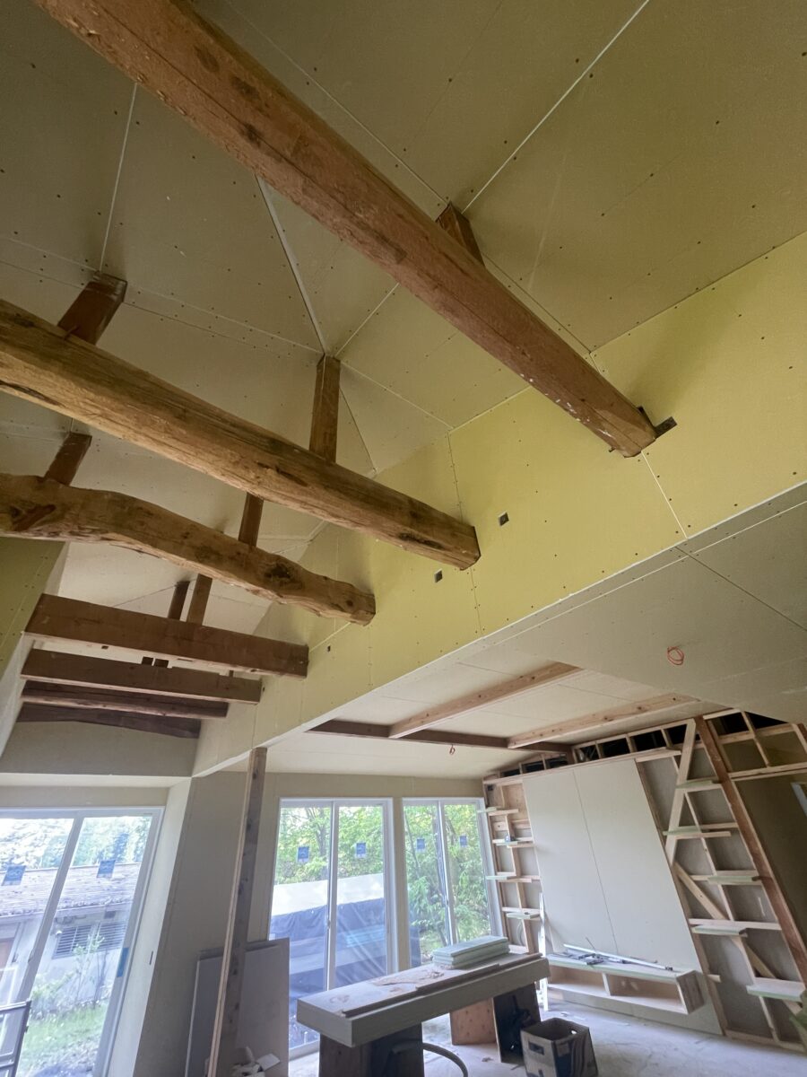 清里の家リノベーション進行中